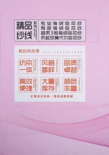 28S/2高彈包芯紗