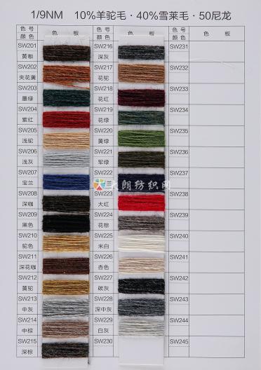 1/9NM羊駝毛
