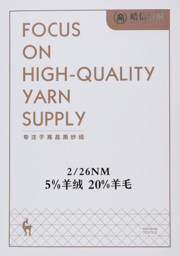 2/26NM 5%羊絨 20%羊毛