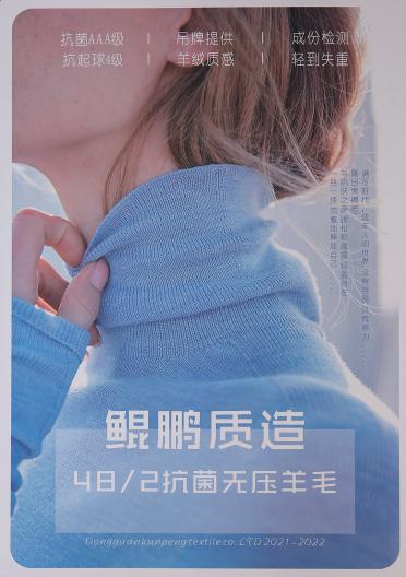 48/2抗菌無(wú)壓羊毛
