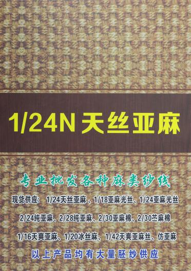 1/24N 天絲亞麻