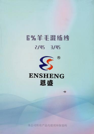 2/45NM 3/45NM 6%羊毛混紡紗