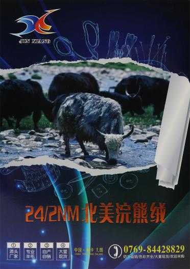 24/2NM 北美浣熊絨