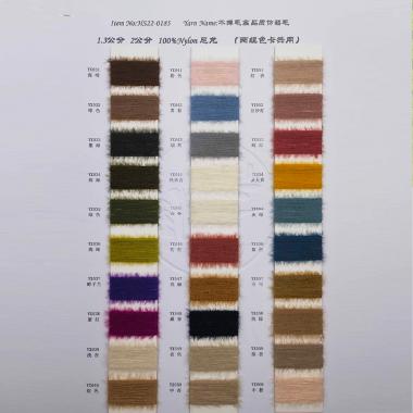  HS22-0185 1.3公分 2公分 不掉毛高品質(zhì)仿貂毛
