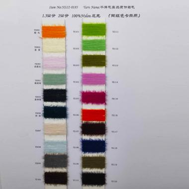  HS22-0185 1.3公分 2公分 不掉毛高品質(zhì)仿貂毛