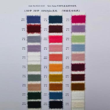  HS22-0185 1.3公分 2公分 不掉毛高品質(zhì)仿貂毛
