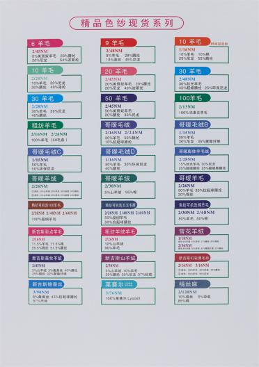 2/16NM 新吉斯彩點(diǎn)羊毛