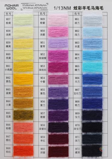 1/13NM 炫彩羊毛馬海毛