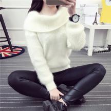 高領加厚毛衣