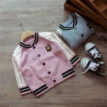 男女童開(kāi)衫毛衣棒球服