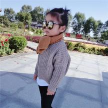 新款女童秋裝套頭毛衣外套
