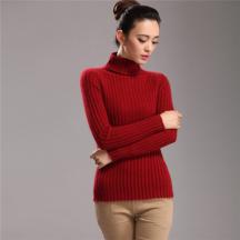 秋冬新款女裝毛衣貂絨打底衫時尚純色高領(lǐng)毛衣