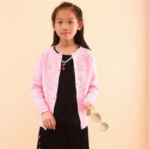 新品秋冬季新款中小童裝女童休閑長袖開衫毛衣