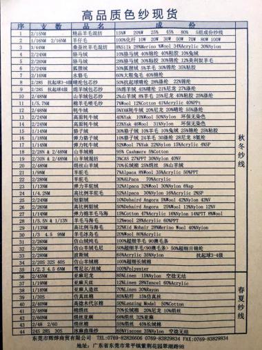 雙股羊仔毛 2/15  80%羊毛  20%尼龍