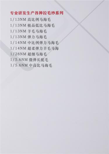 1/13NM羊毛馬海毛
